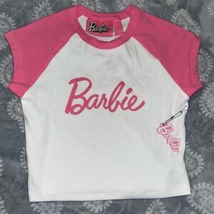 Barbie X Forever 21 Graphic Raglan Tee